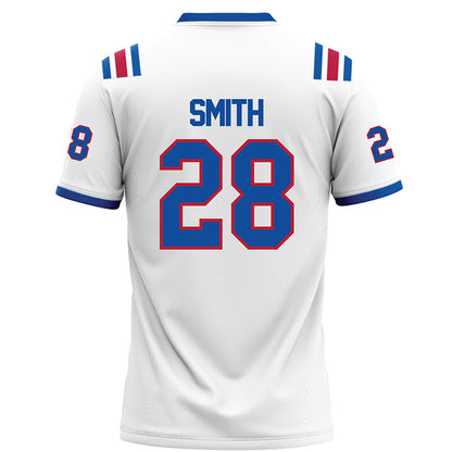 LA Tech - NCAA Football : Jeremiah Smith - White Football Jersey-1