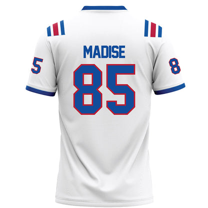 LA Tech - NCAA Football : Adem Madise - White Football Jersey-1