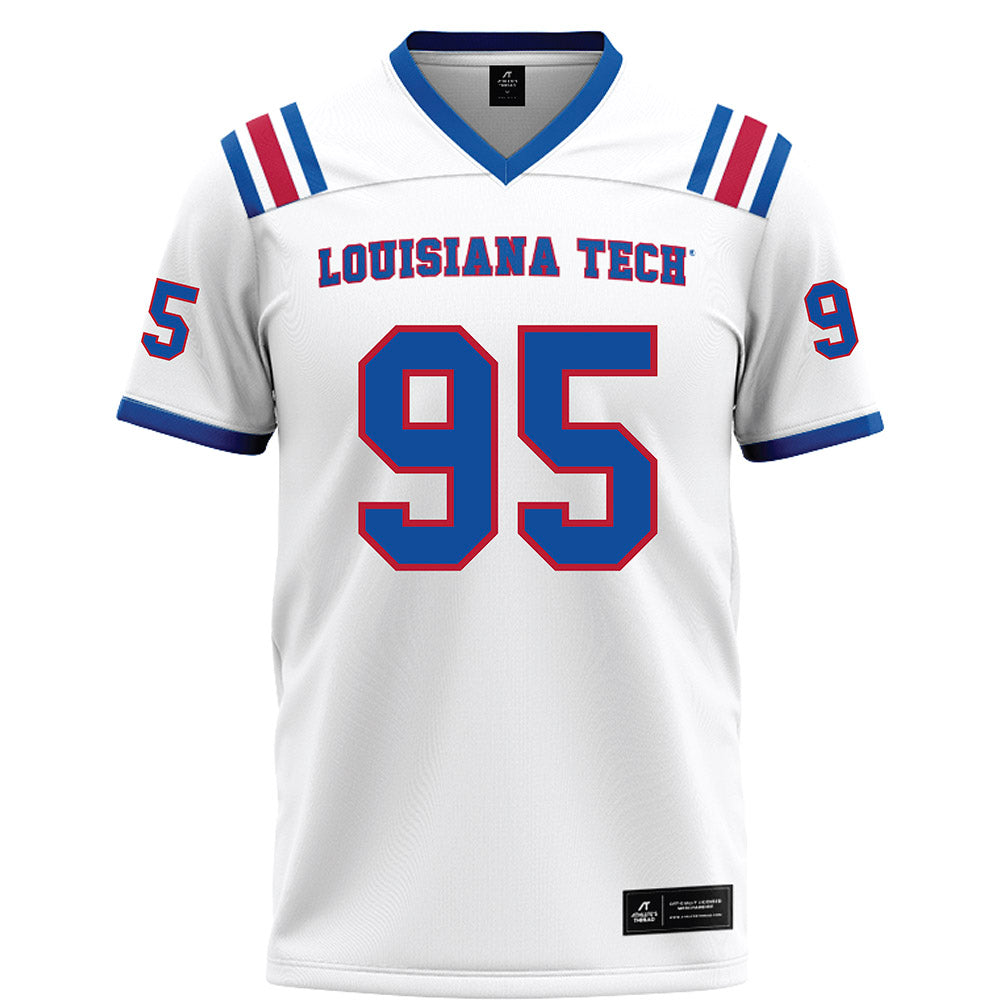 LA Tech - NCAA Football : Trevell Vivians - White Football Jersey