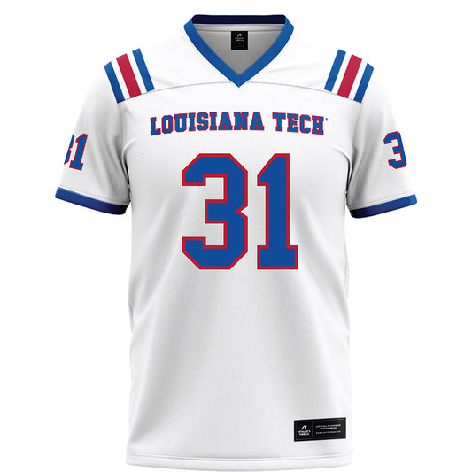 LA Tech - NCAA Football : Brayden Curry - White Football Jersey-0
