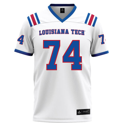 LA Tech - NCAA Football : Jamon Lee Jr. - White Football Jersey-0