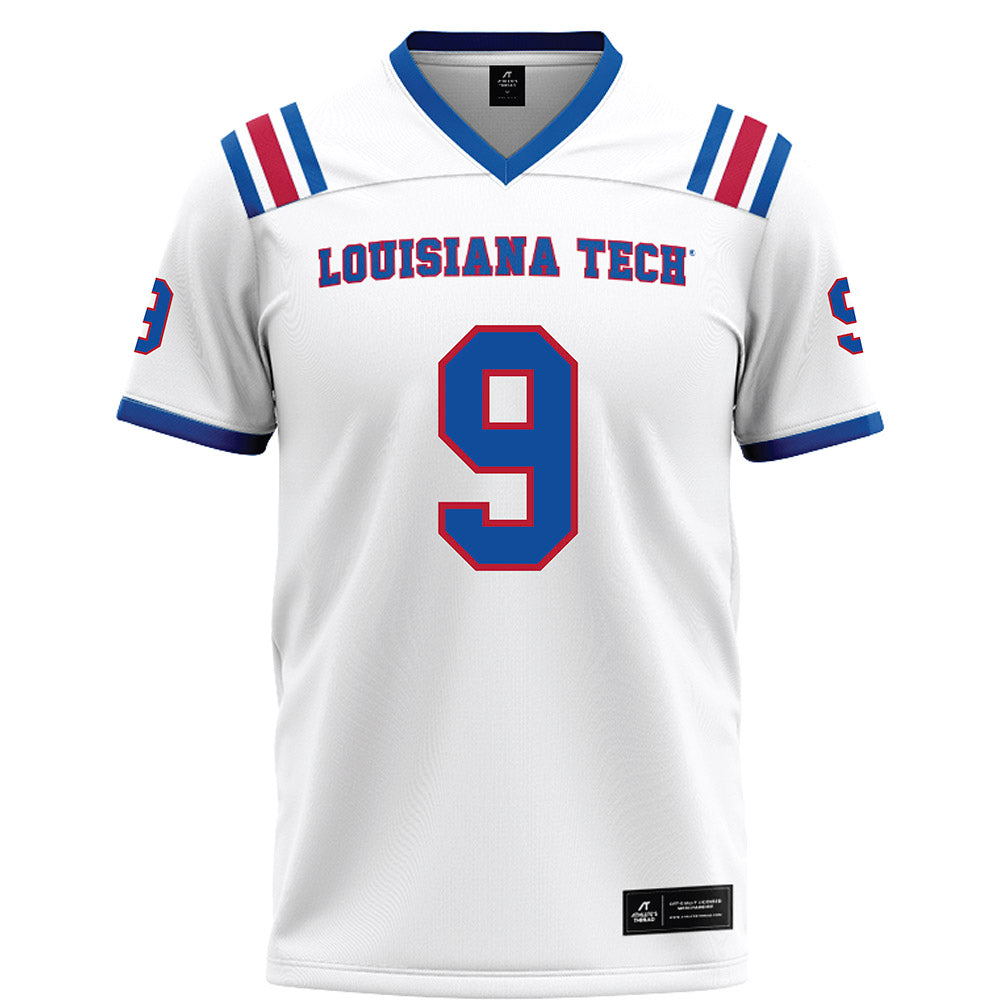 LA Tech - NCAA Football : Joshua Brantley - White Football Jersey-0