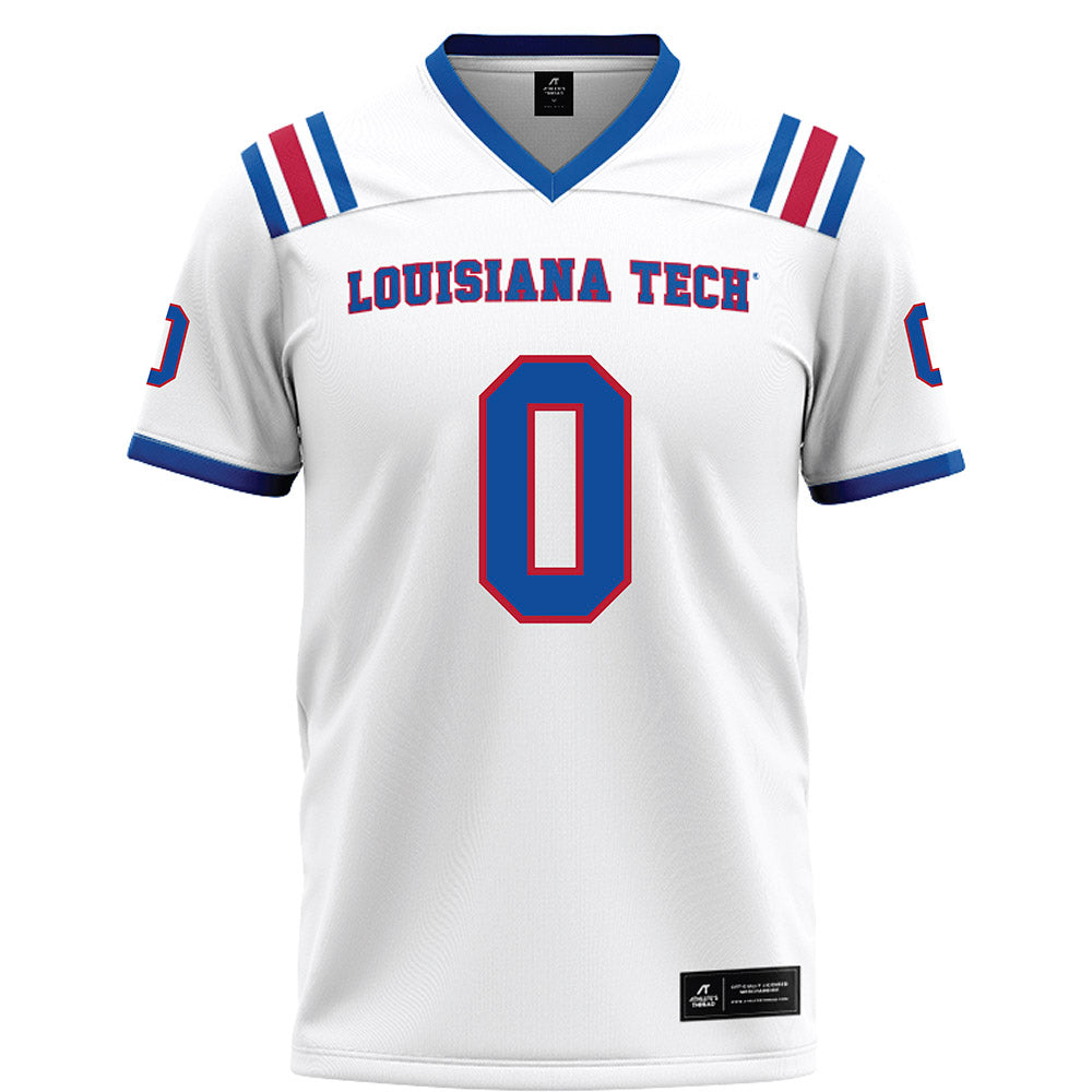 LA Tech - NCAA Football : Jaden Miller - White Football Jersey-0