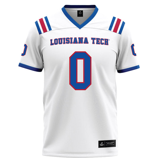 LA Tech - NCAA Football : Jaden Miller - White Football Jersey-0