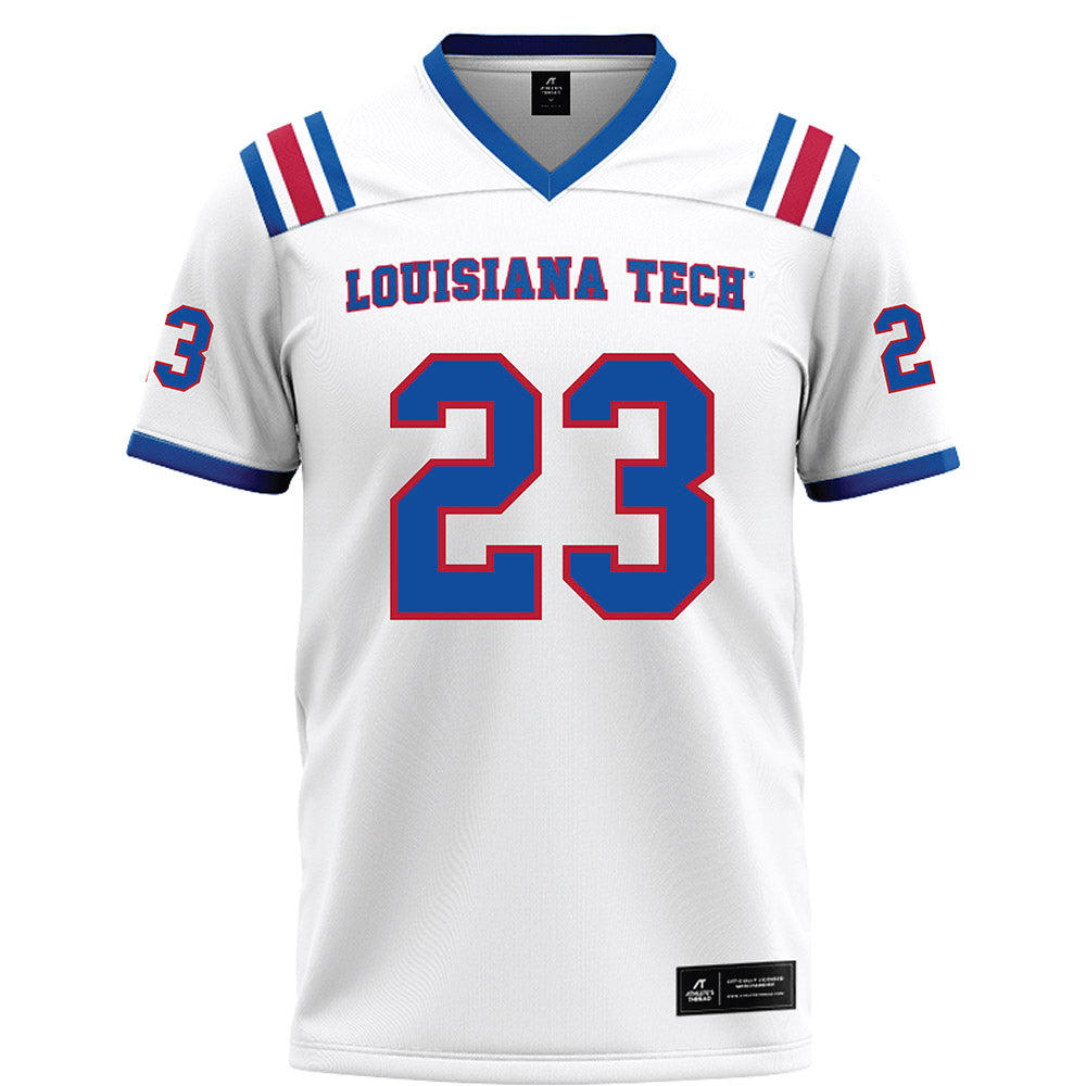 LA Tech - NCAA Football : Alonzo Jackson Jr. - White Football Jersey-0
