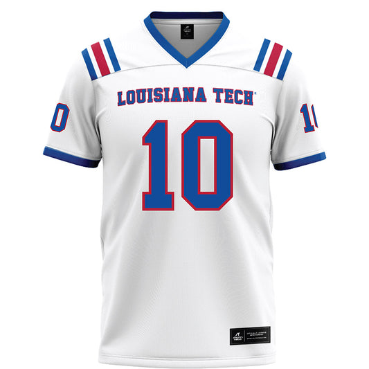 LA Tech - NCAA Football : Jackson Bradley - White Football Jersey-0
