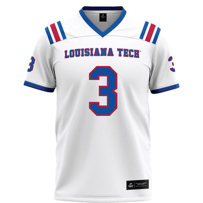 LA Tech - NCAA Football : Kameron Carter - White Football Jersey-0