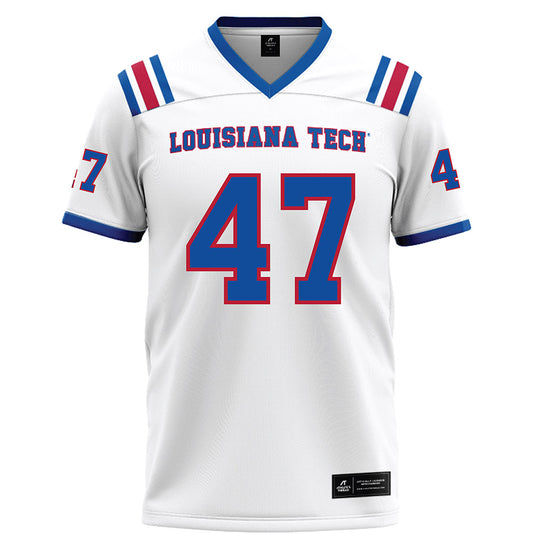 LA Tech - NCAA Football : Jay Wilkerson - White Football Jersey-0