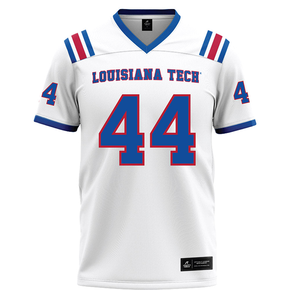 LA Tech - NCAA Football : Kaleb Coleman - White Football Jersey-0