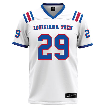 LA Tech - NCAA Football : Lexington Matthews - White Football Jersey-0