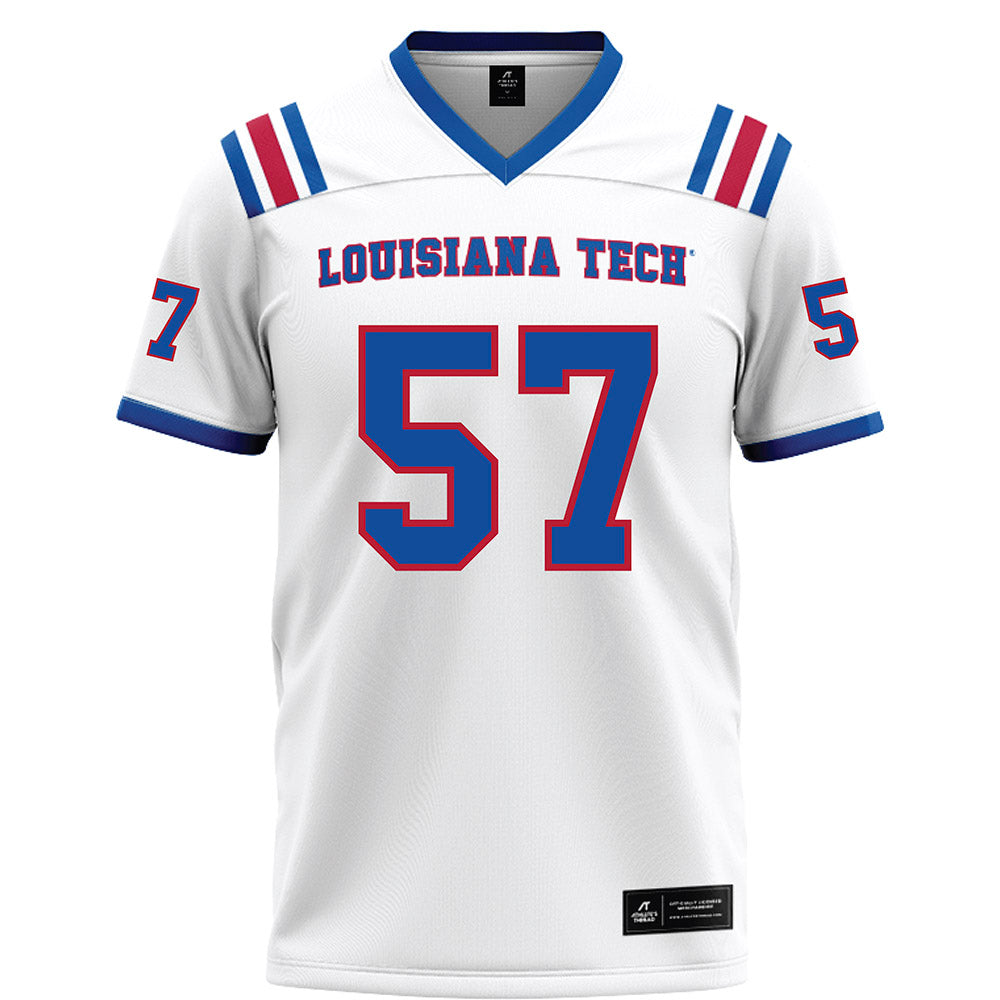 LA Tech - NCAA Football : Tadan Bingham - White Football Jersey-0