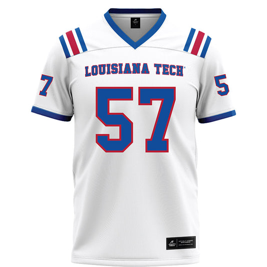 LA Tech - NCAA Football : Tadan Bingham - White Football Jersey-0