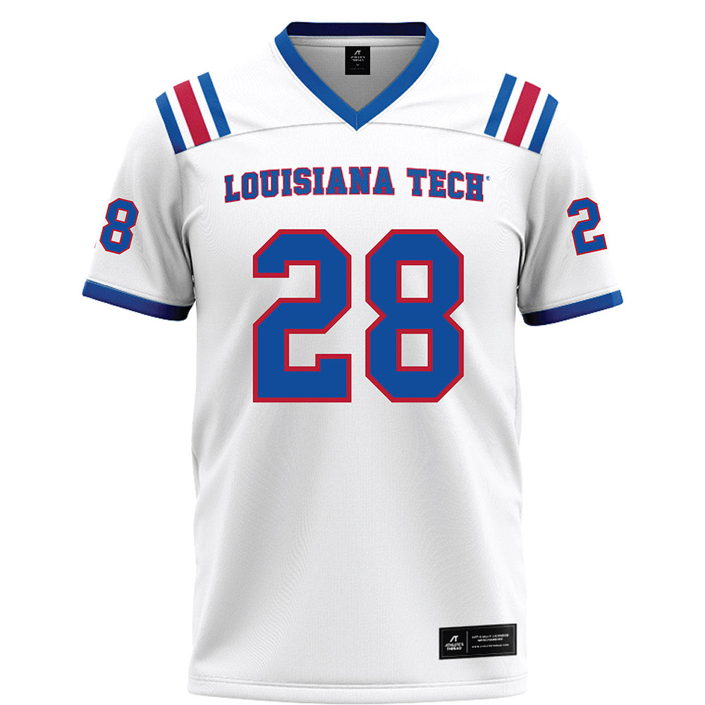 LA Tech - NCAA Football : Harrison Williams - White Football Jersey-0