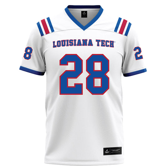 LA Tech - NCAA Football : Harrison Williams - White Football Jersey-0