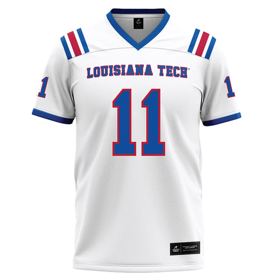 LA Tech - NCAA Football : Cedric Woods - White Football Jersey