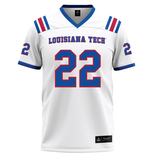 LA Tech - NCAA Football : Jadon Mayfield - White Football Jersey-0