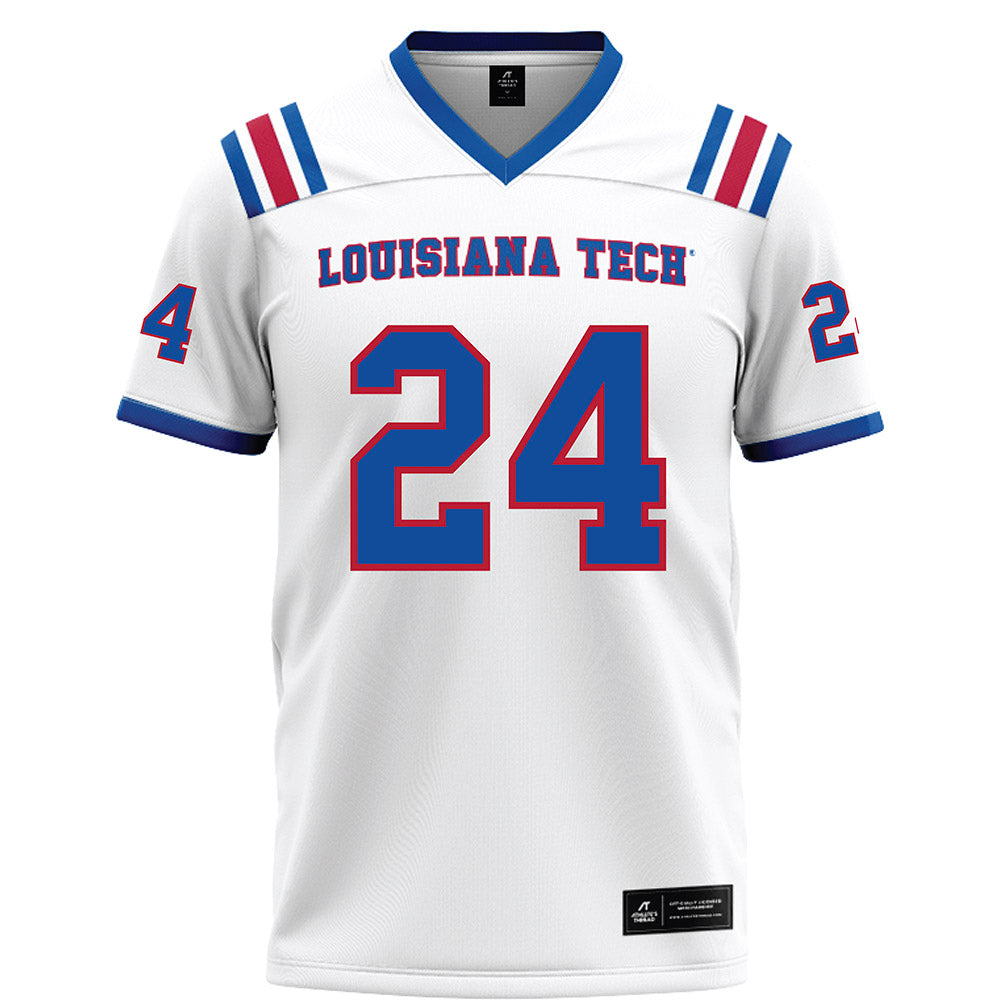 LA Tech - NCAA Football : Alonzo Jackson Jr. - White Football Jersey-0