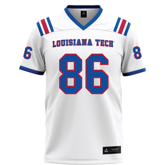 LA Tech - NCAA Football : Talyn Shettron - White Football Jersey-0