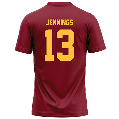 Minnesota - NCAA Football : Noah Jennings - Maroon Football Jersey-1