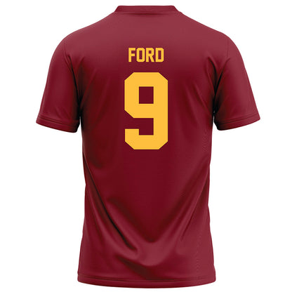 Minnesota - NCAA Football : Xavier Ford - Maroon Football Jersey-1