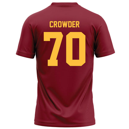 Minnesota - NCAA Football : Naquan Crowder - Maroon Football Jersey-1