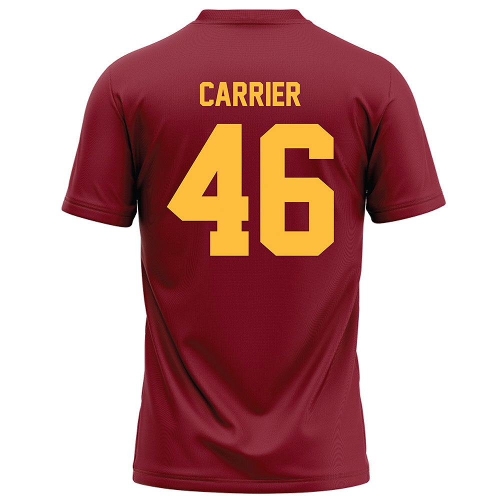 Minnesota - NCAA Football : Mason Carrier - Maroon Football Jersey-1