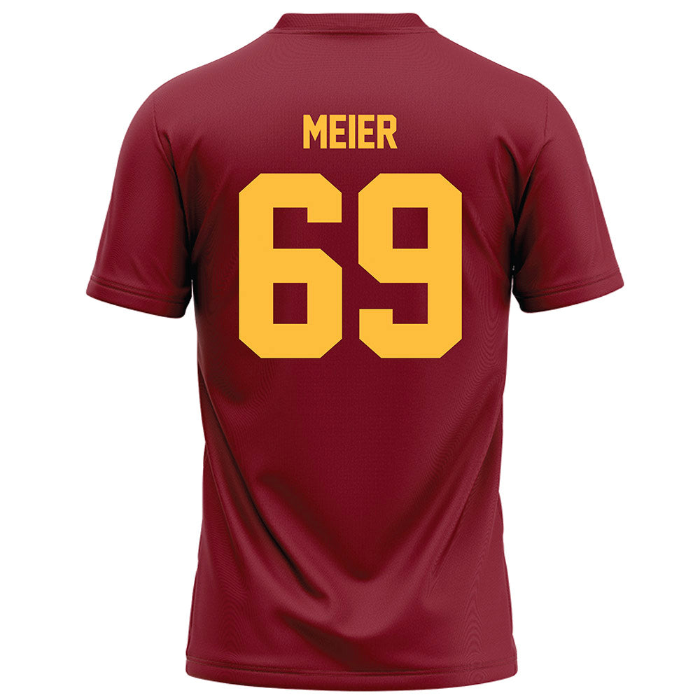 Minnesota - NCAA Football : Gavin Meier - Maroon Football Jersey-1