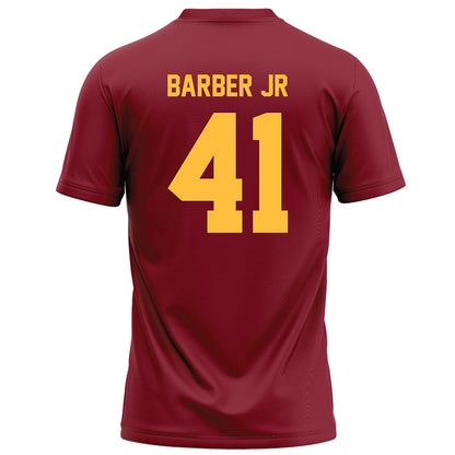 Minnesota - NCAA Football : Marion Barber Jr - Maroon Football Jersey-1