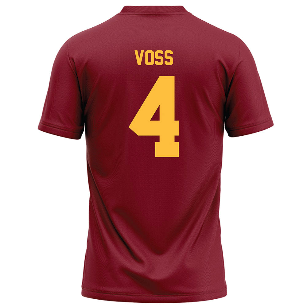 Minnesota - NCAA Football : Roman Voss - Maroon Football Jersey-1