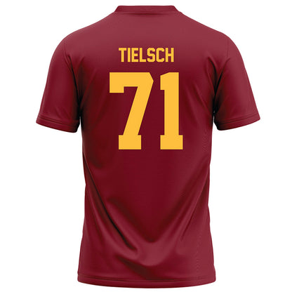Minnesota - NCAA Football : Lucas Tielsch - Maroon Football Jersey-1