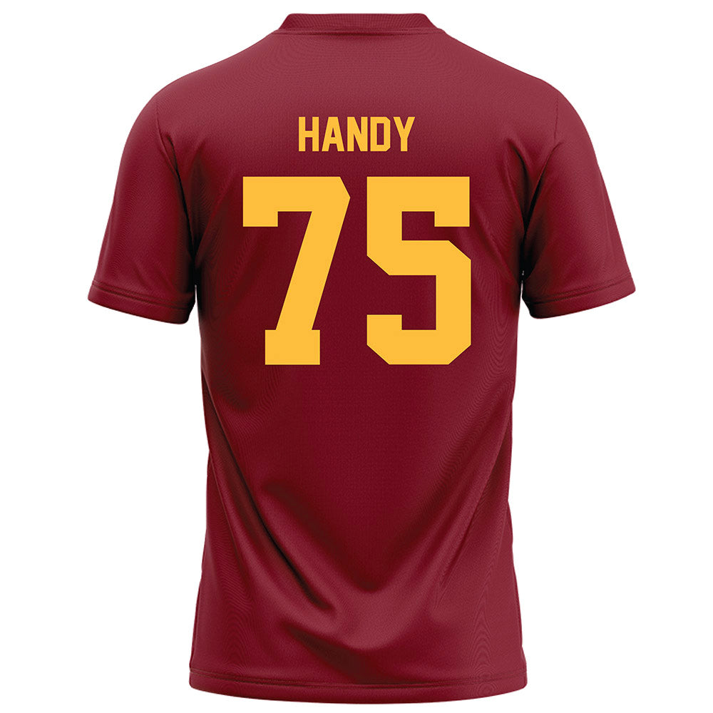 Minnesota - NCAA Football : Mark Handy - Maroon Football Jersey-1