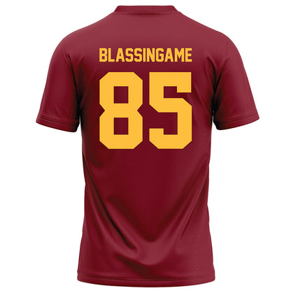 Minnesota - NCAA Football : Rico Blassingame - Maroon Football Jersey-1