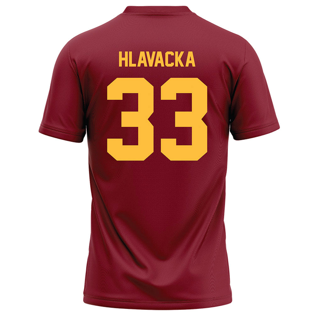 Minnesota - NCAA Football : Rhett Hlavacka - Maroon Football Jersey-1
