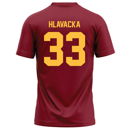 Minnesota - NCAA Football : Rhett Hlavacka - Maroon Football Jersey-1