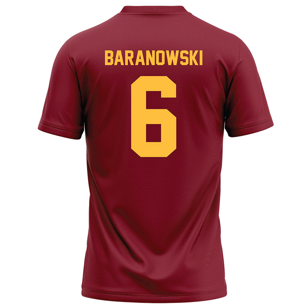 Minnesota - NCAA Football : Maverick Baranowski - Maroon Football Jersey-1