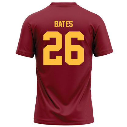 Minnesota - NCAA Football : Zeke Bates - Maroon Football Jersey-1