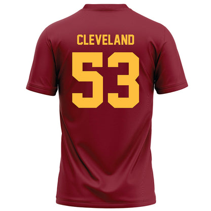 Minnesota - NCAA Football : Nate Cleveland - Maroon Football Jersey-1