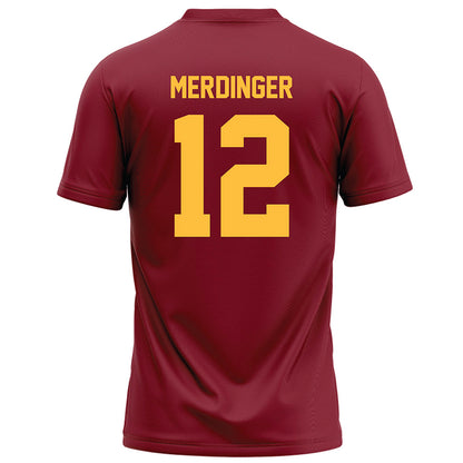 Minnesota - NCAA Football : Michael Merdinger - Maroon Football Jersey-1