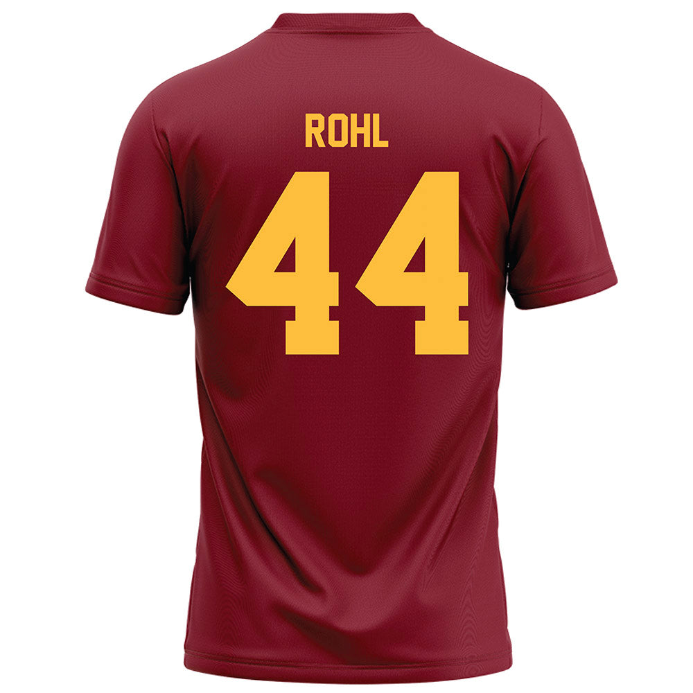Minnesota - NCAA Football : George Rohl - Maroon Football Jersey-1