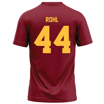 Minnesota - NCAA Football : George Rohl - Maroon Football Jersey-1