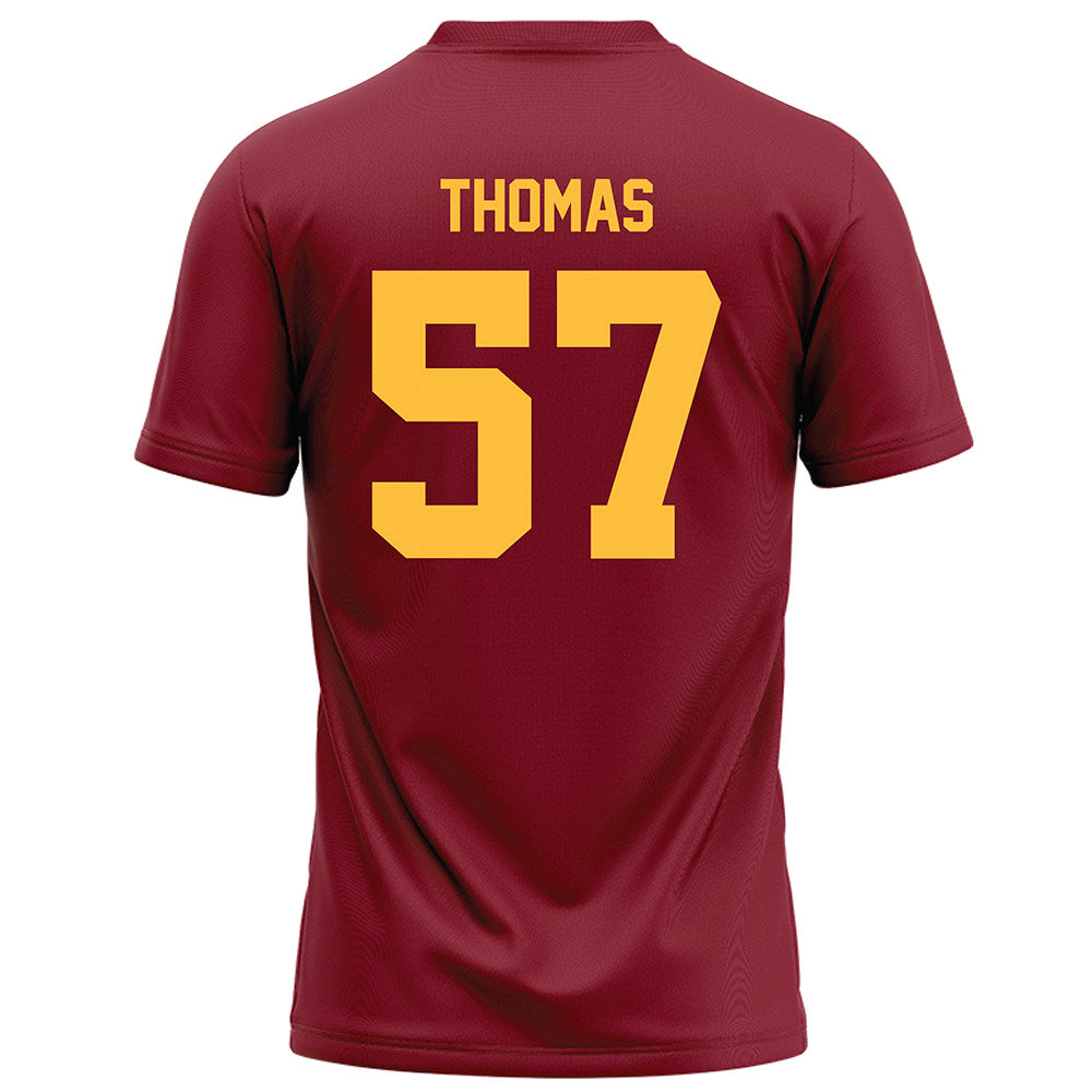 Minnesota - NCAA Football : Aaron Thomas - Maroon Football Jersey-1