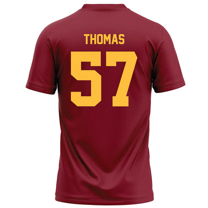 Minnesota - NCAA Football : Aaron Thomas - Maroon Football Jersey-1
