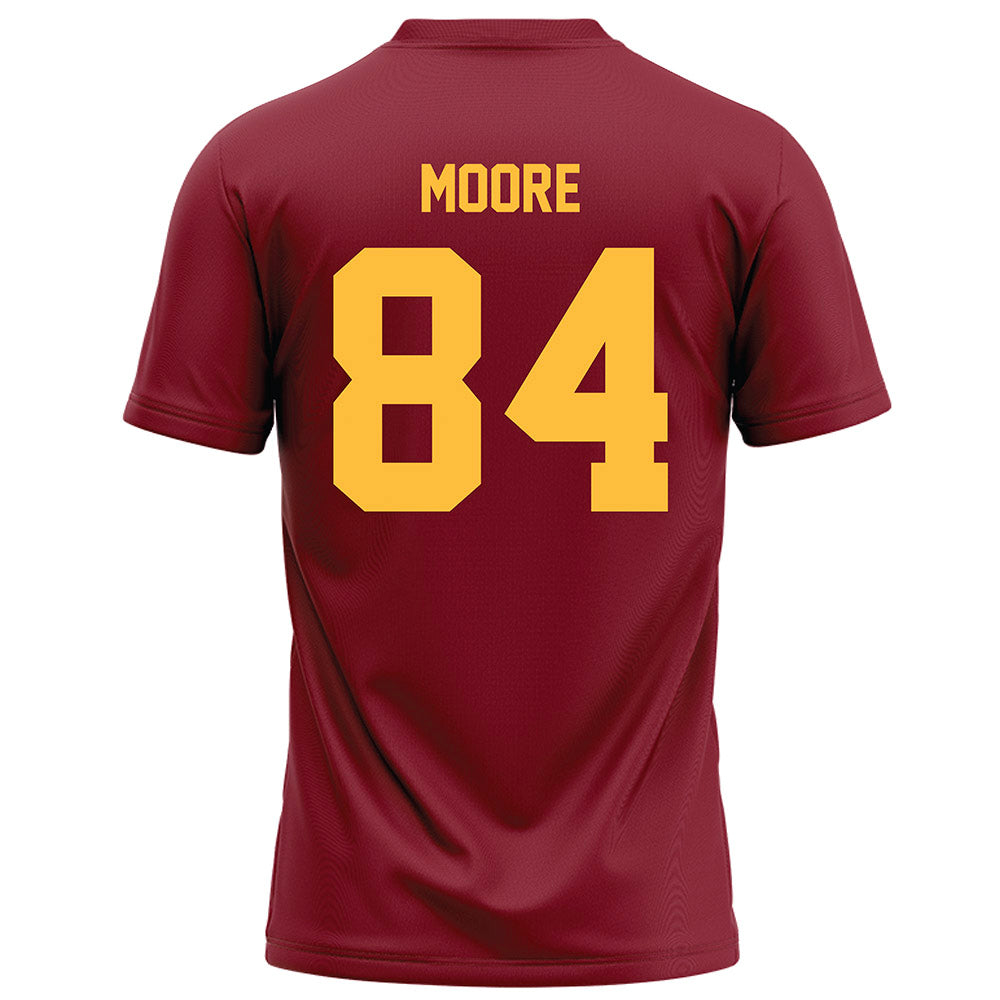 Minnesota - NCAA Football : Hayden Moore - Maroon Football Jersey-1