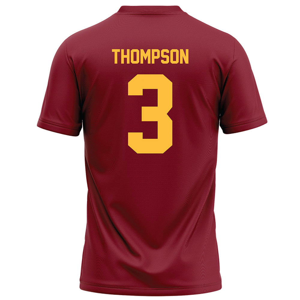 Minnesota - NCAA Football : Perry Thompson - Maroon Football Jersey-1