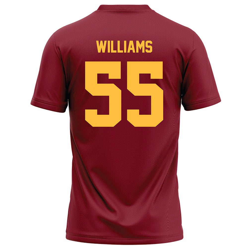 Minnesota - NCAA Football : Jerome Williams - Maroon Football Jersey-1
