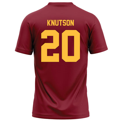 Minnesota - NCAA Football : Parker Knutson - Maroon Football Jersey-1