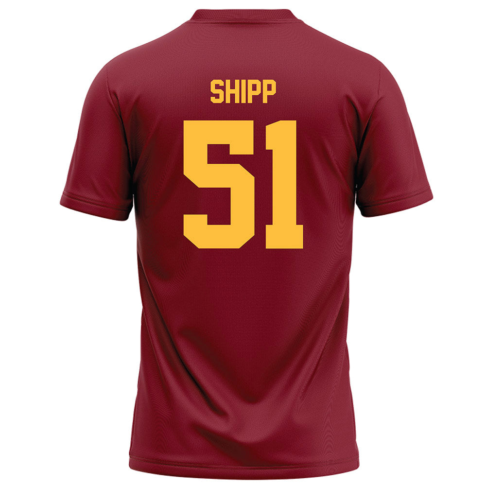 Minnesota - NCAA Football : Daniel Shipp - Maroon Football Jersey-1