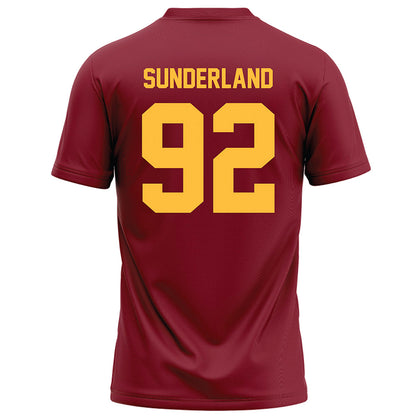 Minnesota - NCAA Football : Beckham Sunderland - Maroon Football Jersey-1