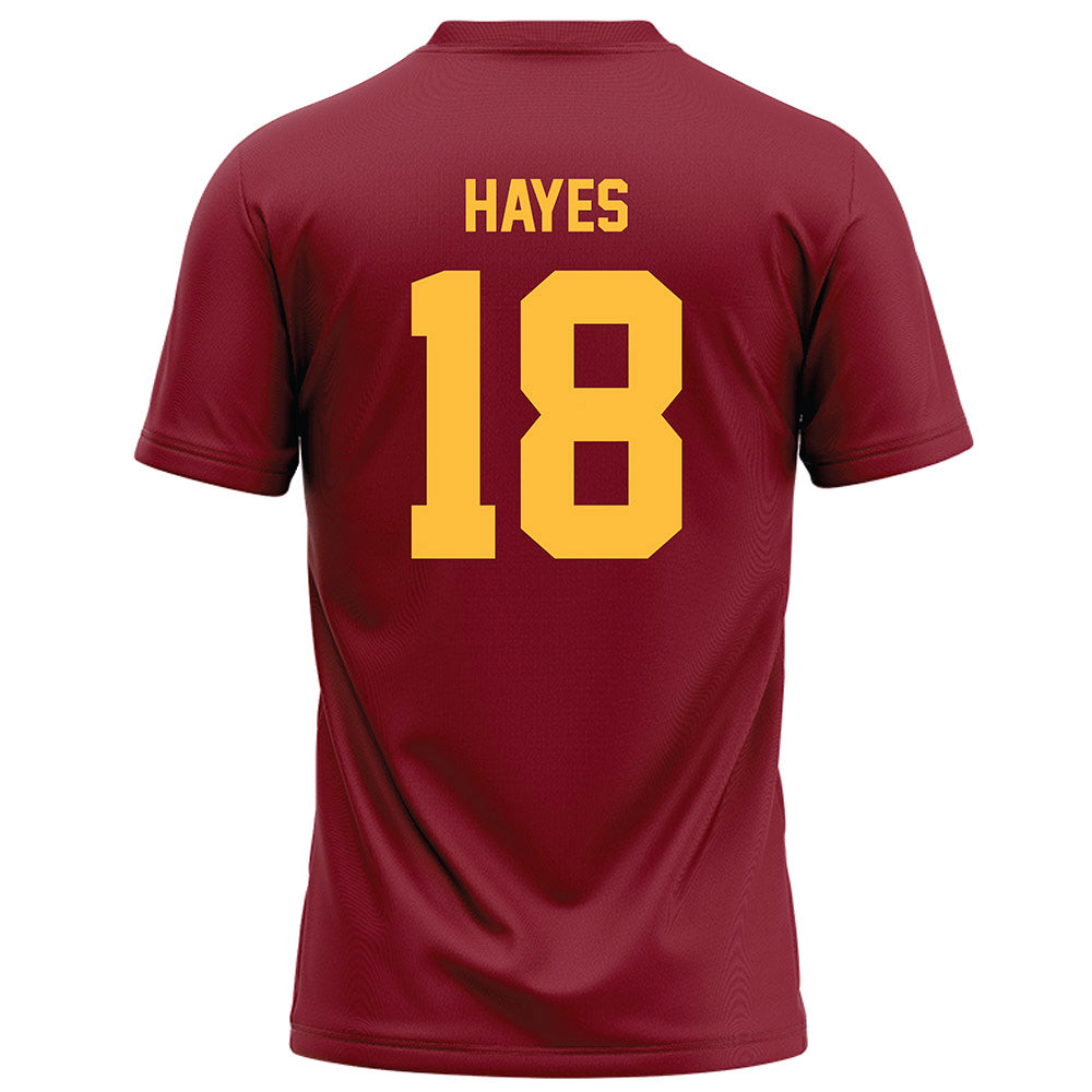 Minnesota - NCAA Football : Donielle Hayes - Maroon Football Jersey-1
