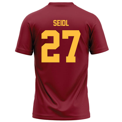 Minnesota - NCAA Football : Simon Seidl - Maroon Football Jersey-1